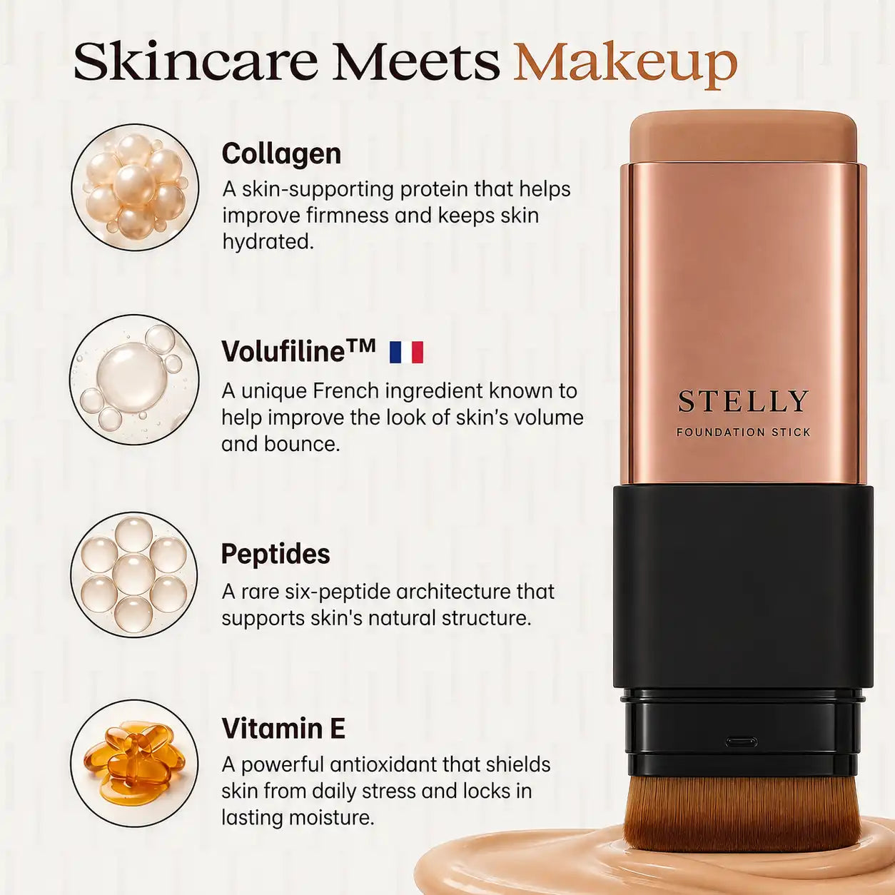 Korean 2 in 1 Foundation Stick